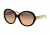 Tory Burch TY7072 Progressive Prescription Sunglasses TY7072-133795-56 - Lens Diameter 56 mm, Frame Color Black/blonde Tortoise