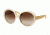 Tory Burch TY7072 Progressive Prescription Sunglasses TY7072-133813-56 - Lens Diameter 56 mm, Frame Color Blonde Tortoise/ivory