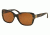 Tory Burch TY7086A Single Vision Prescription Sunglasses TY7086A-153073-55 - Lens Diameter 55 mm, Frame Color Dark Brown Horn