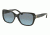 Tory Burch TY7086A Single Vision Prescription Sunglasses TY7086A-15318F-55 - Lens Diameter 55 mm, Frame Color Dark Blue Grey Horn