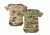 Trooper Clothing Marine Woodland and Desert 2pk Bodysuits,0-3 Months, Woodland and Desert Digi, 0-3 Months 5502 0-3