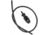 Trophy Ridge No Tie Tube Peep 1/4 Black