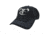 TrueTimber Ball Hat w/Silver TTC Logo, Black, One Size, TT138