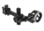 TruGlo Aegis 1 Light 19 Bow Sight - 5 Position, Detachable Bracket, Black, TG-AG2211BD