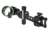 TruGlo Aegis 1 Light 19 Bow Sight - 5 Position, Detachable Bracket, Black, TG-AG2211BD