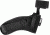 Uncle Mike's Ankle Holster - Black Kodra 3.25-3.75in bbl Med/Large Autos, Right Hand 8816-1 