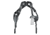 Uncle Mike's Nylon Horizontal Shoulder Holster, #15, 3.75in Barrel Autos, Ambidextrous, Black, 87150A
