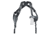 Uncle Mike's Nylon Horizontal Shoulder Holster, #5, 5in Barrel Autos, Ambidextrous, Black, 87050A
