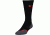 Under Armour All Season Wool Boot Socks, Black/Steel, 9-11 Medium, U046-BLK/STL-MD