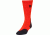Under Armour All Season Wool Boot Socks, Darkorange/Black, 10-13 Large, U046-DKO/BLK-LG