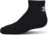 Under Armour Charged Cotton 2.0 Socks, Pack of 6, Black/Gray, 9-11 Medium, U321-BLK/GRY-MD
