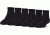 Under Armour Charged Cotton 2.0 Socks, Pack of 6, Black/Gray, 9-11 Medium, U321-BLK/GRY-MD