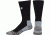 Under Armour Mens Hitch Heavy 3.0 Socks, Black/Steel, 9-11 Medium, U730-BLK/STL-MD