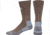 Under Armour Mens Hitch Heavy 3.0 Socks, Hearth Stone/Steel, 9-11 Medium, U730-HST/STL-MD