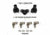 Up Down Air Gen II Air Delivery System, Toyota Tacoma, Front Engine, Black, 237-1620