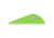 Vanetec HP Vanes 2 in, 100 Pk, Neon Green, 20-04