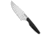 Vero Engineering Vero Engineering Chef 6" Fixed Blade Kitchen Knife Black G-10 Hand Satin, Black, Nitro-V, adult, BHQ-209049