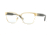 Versace VE1264 Eyeglass Frames 1461-54 - Gold