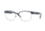 Versace VE1264 Eyeglass Frames 1462-54 - Matte Blue/Gunmetal