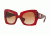 Versace VE4308B Bifocal Prescription Sunglasses VE4308B-517113-52 - Lens Diameter 52 mm, Frame Color Transparent Red