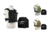 Vism Fast Plate Carrier w/2 10x12in Level III and PE Shooters Cut Hard Ballistic Plates, Black, Green, Tan