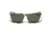 VISM Flat Top Classic Square Sunglasses, Camo Frame, Black Lens, Camo, VBP0179