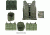 Vism Zombie Zombat Kit - with Vest and 5 Gear / Mag Pouches