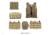 Zombie Infected Kit, Tan - with Vest and 5 Pouches
