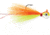 VMC Bucktail Jig, Orange Fire UV, 1/32oz, BKJ132-OFU