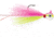 VMC Bucktail Jig, Pink Fire UV, 1/32oz, BKJ132-PFU