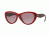 Vogue VO2990SF Single Vision Prescription Sunglasses VO2990SF-23408H-54 - Lens Diameter 54 mm, Frame Color Red