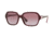 Vogue VO2994BF Single Vision Prescription Sunglasses VO2994BF-23218H-57 - Lens Diameter 57 mm, Frame Color Eggplant Violet/opal Pink