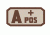 Voodoo Tactical Blood Type Rubber Patch, A+ Pos, Gray, 07-0991014000