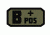 Voodoo Tactical Blood Type Rubber Patch, B+, OD Green, 07-0993004000