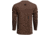 Vortex Core Logo LS T-Shirt - Mens, Brown Heather, S, 221-02-BRHS