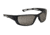 Walkers GWP-SF-8280-SM Safety Glasses 8280 Smoke Gray Polycarbonate Black