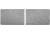 WeatherTech Comfort Mat Connect, Bordered, 2 Pieces, 24x36in, Grey, 8ACONA2HCG