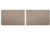 WeatherTech Comfort Mat Connect, Bordered, 2 Pieces, 24x36in, Tan, 8ACONA2HCT