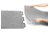 WeatherTech Comfort Mat Connect, Woven, 2 Pieces, 24x36in, Grey, 8ACONA2BWG
