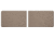 WeatherTech Comfort Mat Connect, Woven, 2 Pieces, 24x36in, Tan, 8ACONA2BWT