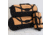 White Duck Filios Canvas Duffel Bag, Tan/Black, 24in x 16in, UP-DLI1-RILC