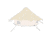 White Duck Flysheet Bell Tent, Regatta, White, 3M, RFS-3MW