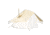 White Duck Flysheet Bell Tent, Regatta, White, 3M, RFS-3MW