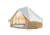 White Duck Flysheet Bell Tent, Rover, White, 6ftx8ft, RST-6x8