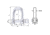 Wichard Marine HR D Shackle - 20mm Diameter - 25/32in, 11209