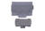 Wilder Tactical Med Pouch Full Kit, Fight Light Malice Clip, Wolf Gray, TMPKWGFLMC