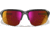 Wiley X Changeable Series Jakl Captivate Non-Pol Sunglasses, Gloss Crystal Grey Frame, Red Mirror Lens, CHJKL06