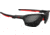 Wiley X Changeable Series Jakl Captivate Non-Pol Sunglasses, Matte Black, Black Mirror Lens, CHJKL15