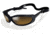 Wiley X JP-3P Polarized Bronze Brown / Gloss Black Sunglasses / Goggles