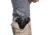 Wilson Combat Optic Ready Cowhide Outside the Waistband Holster w/Rail, Full Size 1911, Right, Black, OR1BLSR15R